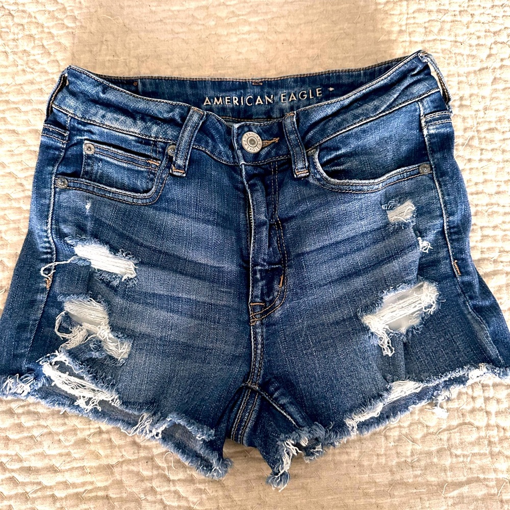 Pair of Women’s Jean shorts from American Eagle in size 6